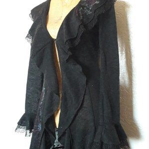 Kessley M Medium Cardigan Flowy butterfly Witchy Dragonfly